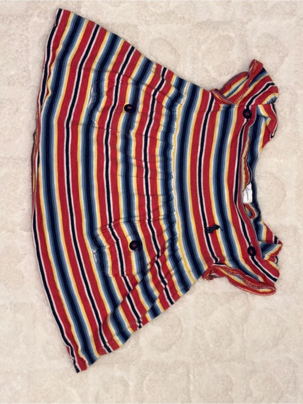 Vintage Ralph Lauren Stripped Baby Shirt